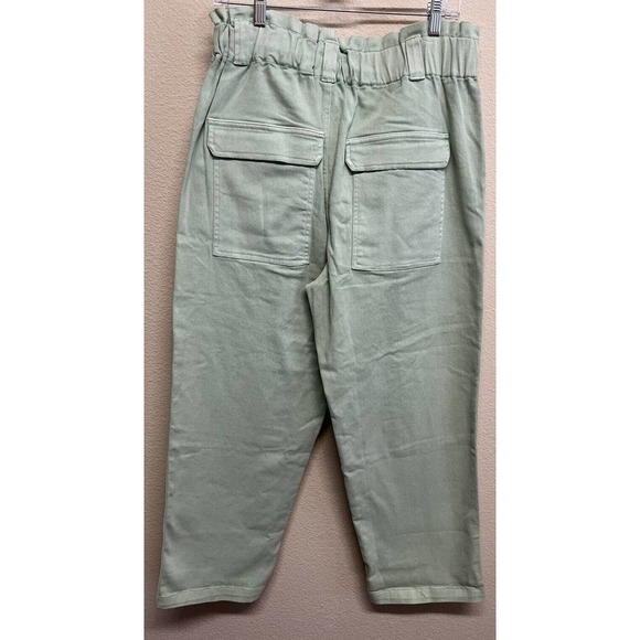 BP High Waist Ankle Mom Jeans Size 30 High Rise Mint Cream NEW - Picture 8 of 8